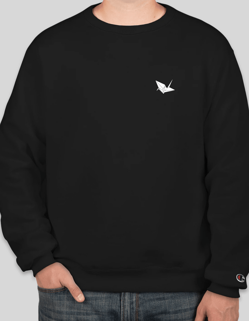 Origami Crane Crewneck Sweatshirt - Studio88